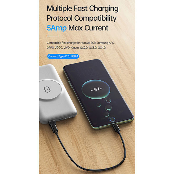کابل تبدیل USB-C/USB به لایتنینگ/USB-C/MicroUSB مکدودو مدل WF-1720 طول 0.3 متر