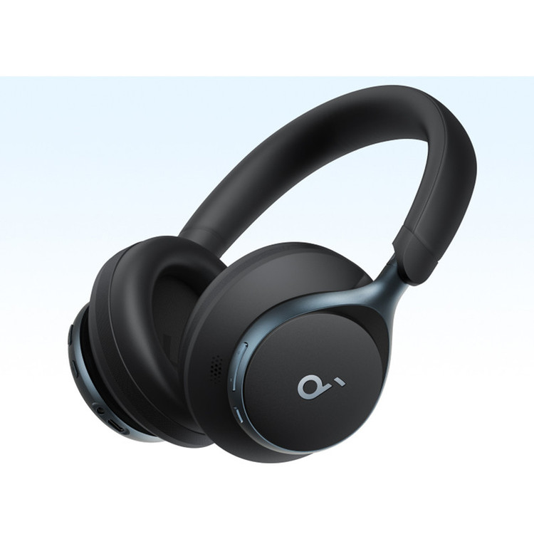 هدفون بیسیم انکر مدل Space One با نویز کنسلینگ فعال (ANC)، درگاه شارژ USB Type-C، مقاوم در برابر رطوبت و عرق