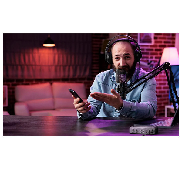 میکروفن رومیزی بویا مدل BY-K9 با درگاه اتصال USB-C